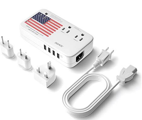 top power converter and adapter for traveling to asia